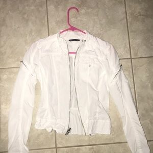 White armani exchange jacket!